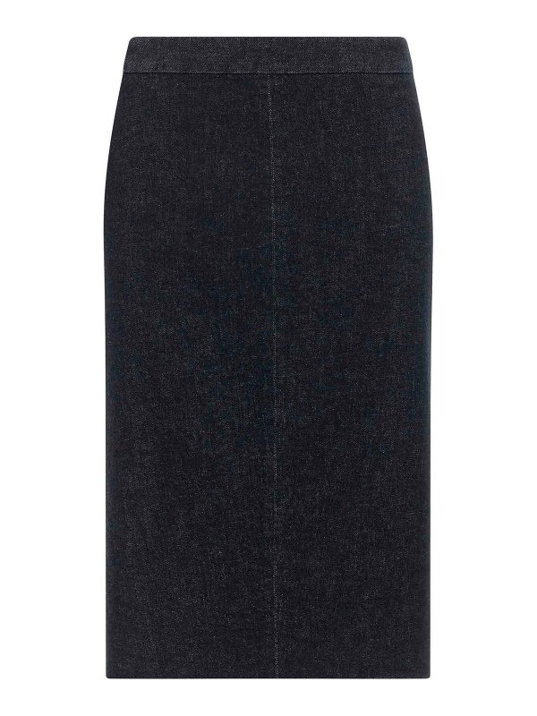 TOM FORD: Knee length skirts & Midi - Denim Skirt