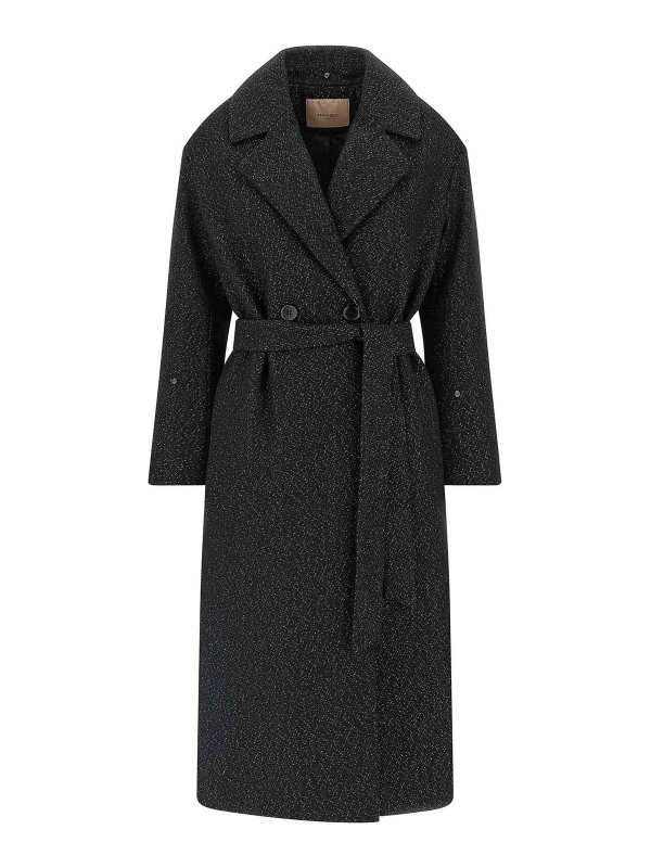 TWINSET: Trenchs online - Trench-Coat - Noir