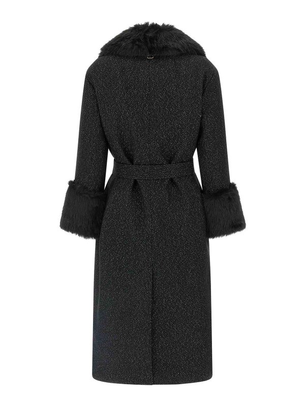 The Best Shops TWINSET: Trenchs - Trench-Coat - Noir