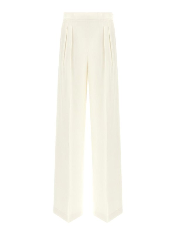 TWINSET: casual trousers - Crêpe Pants