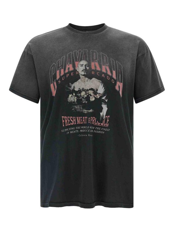 WILLY CHAVARRIA: Tシャツ - Tシャツ - 黒