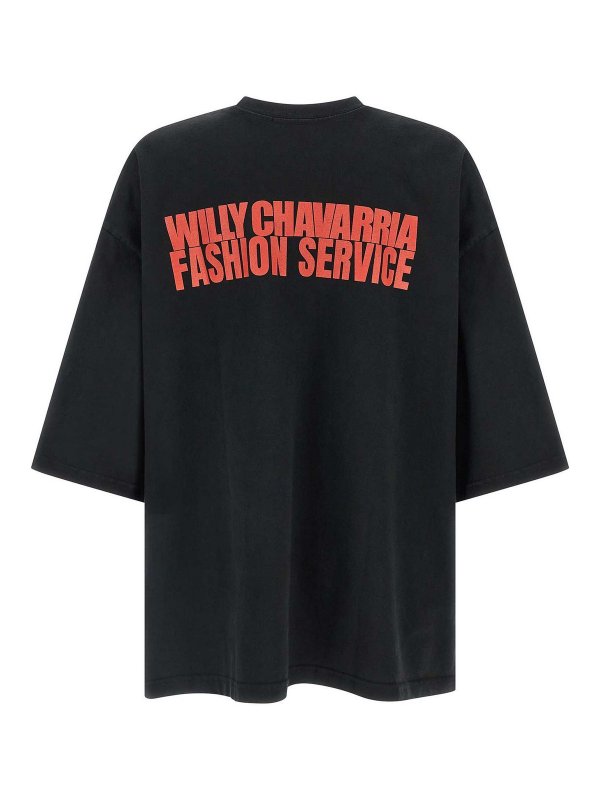 WILLY CHAVARRIA: T-shirts online - T-Shirt - Noir