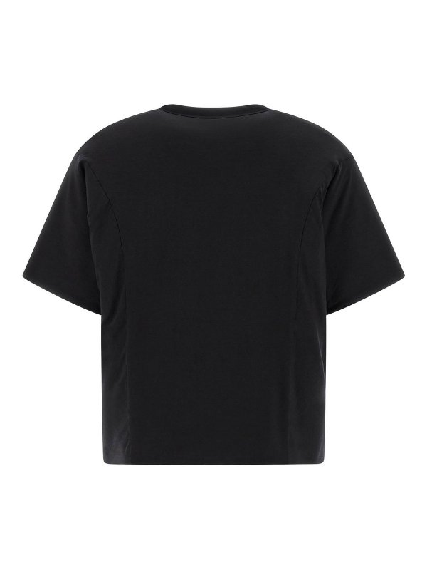 Y-3: t-shirt online - Maglietta imbottita