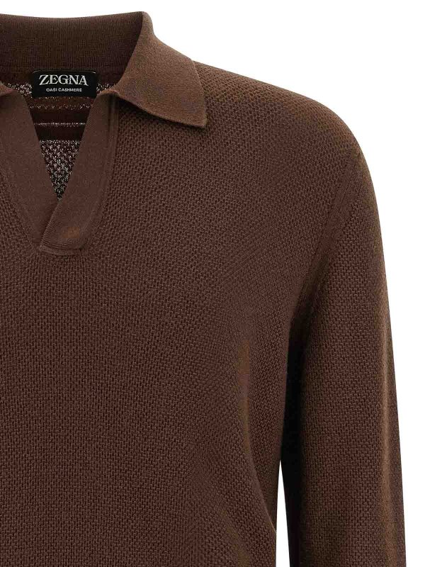 The Best Shops ZEGNA: polo shirts - Oasi Cashmere Polo