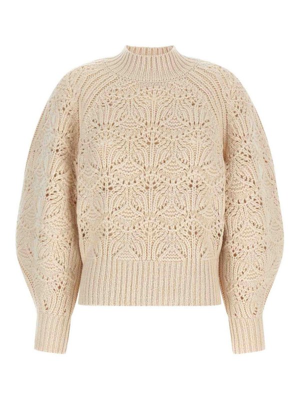 ZIMMERMANN: crew necks - Hypnotic Cable Knit Sweater