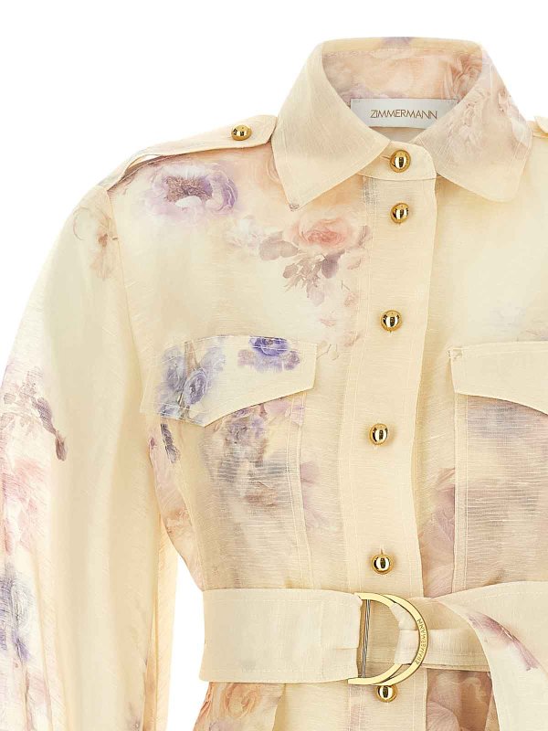 The Best Shops ZIMMERMANN: camicie - Mini abito ipnotico