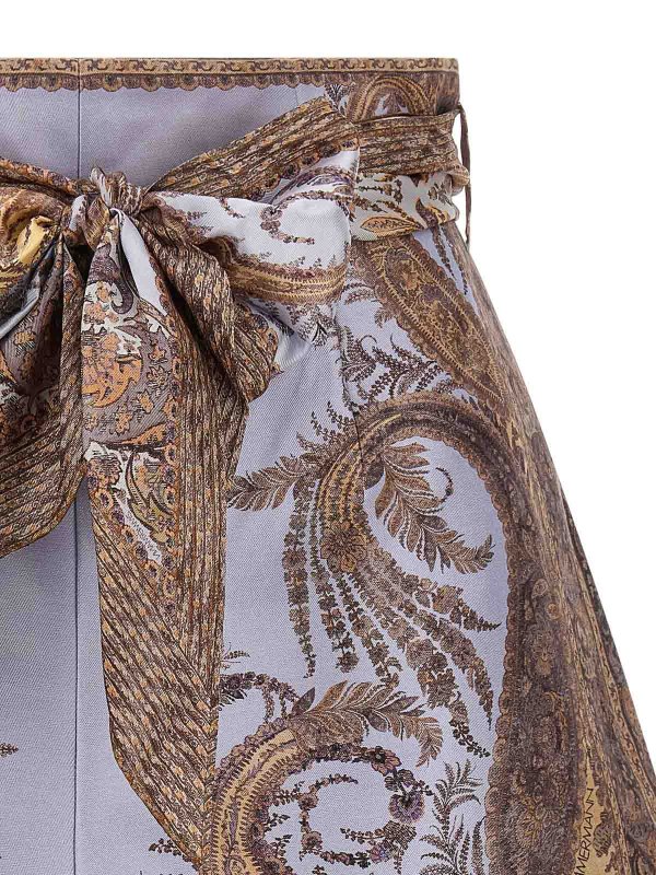 The Best Shops ZIMMERMANN: トラウザーショーツ - ショートパンツ - 紫