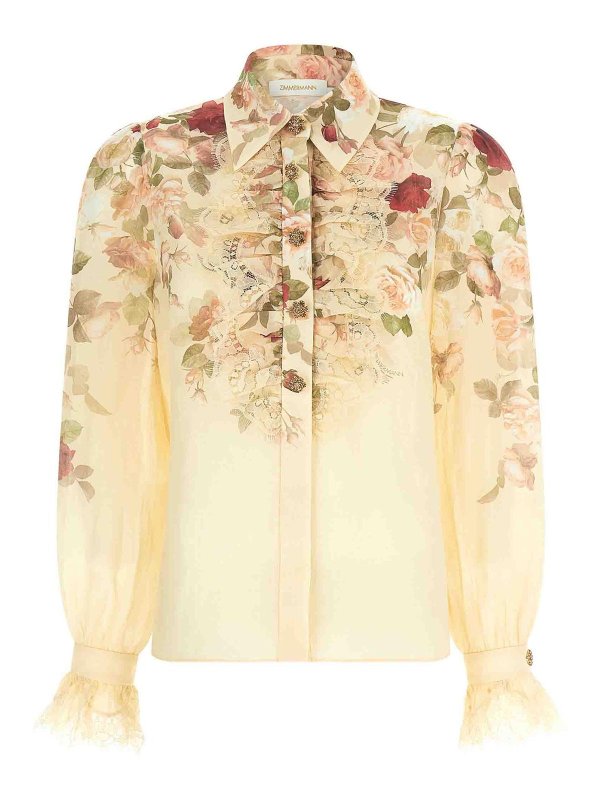 ZIMMERMANN: Chemises - Chemise - Couleur Chair