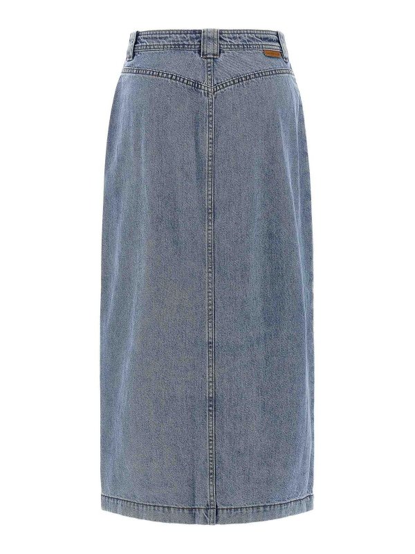 ZIMMERMANN: Knee length skirts & Midi online - Denim Pencil Skirt