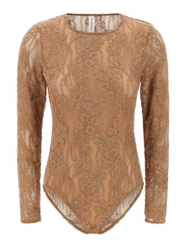 ZIMMERMANN: crew necks - Lace Bodysuit