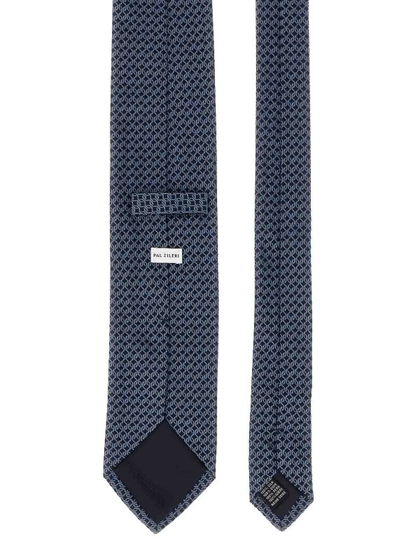PAL ZILERI: ties & bow ties online - Patterned Silk Tie