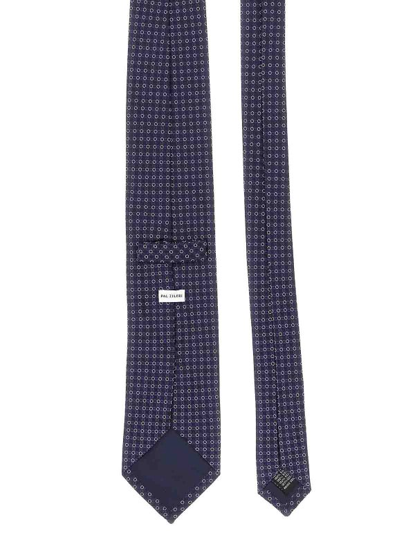 PAL ZILERI: ties & bow ties online - Patterned Silk Tie