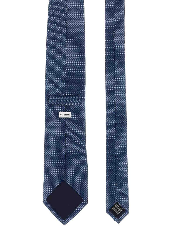 PAL ZILERI: ties & bow ties online - Patterned Silk Tie