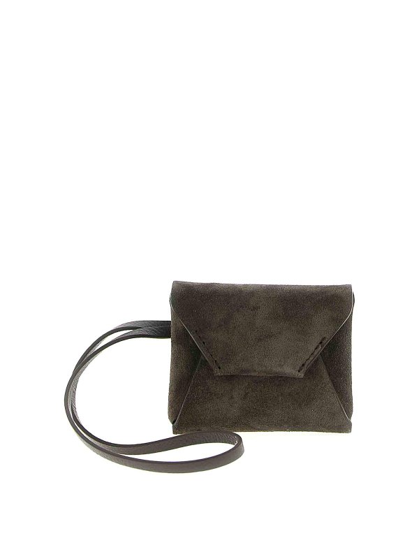 BRUNELLO CUCINELLI: key holders - Suede Bag Charm