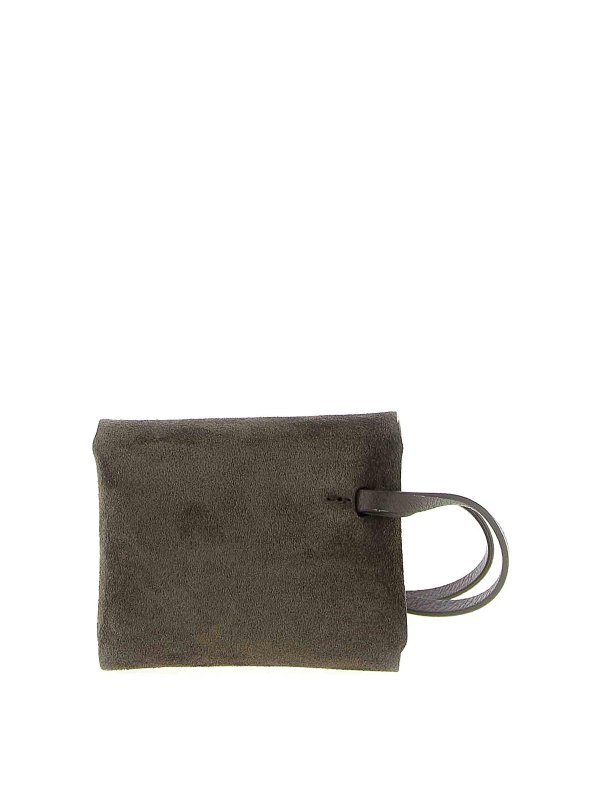 BRUNELLO CUCINELLI: key holders online - Suede Bag Charm