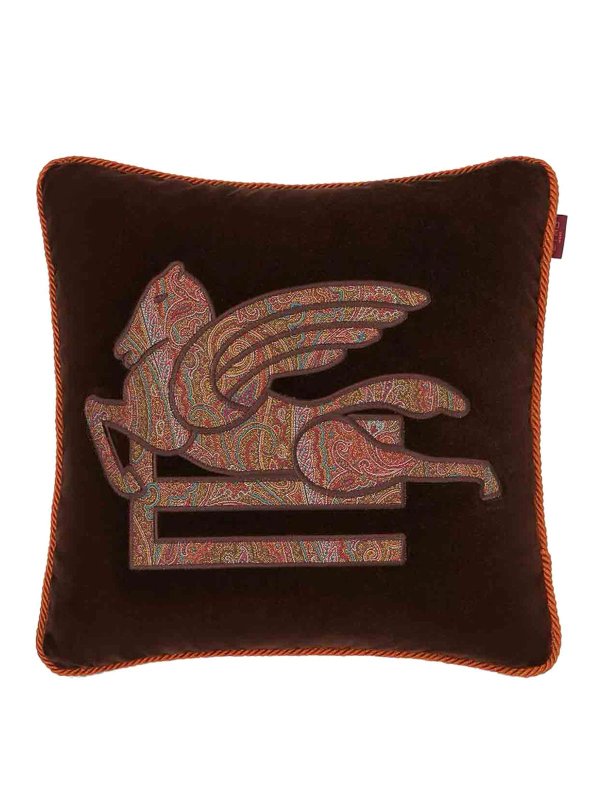 ETRO: Heim - Kissen - Braun