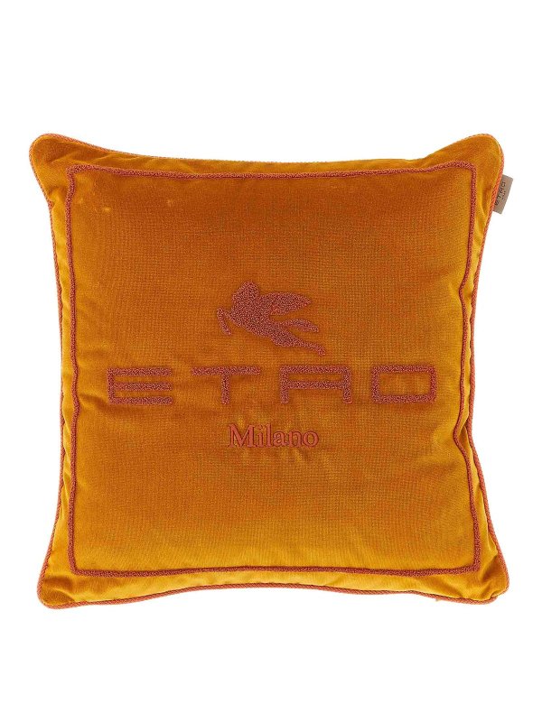 ETRO: Heim - Kissen - Orange