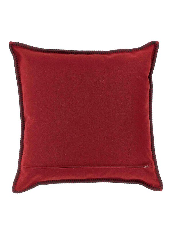 ETRO: Heim online - Kissen - Dunkelrot