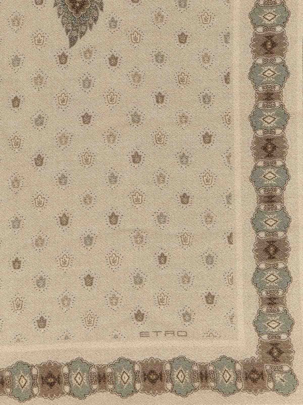 ETRO: blankets & throws online - Wool Plaid