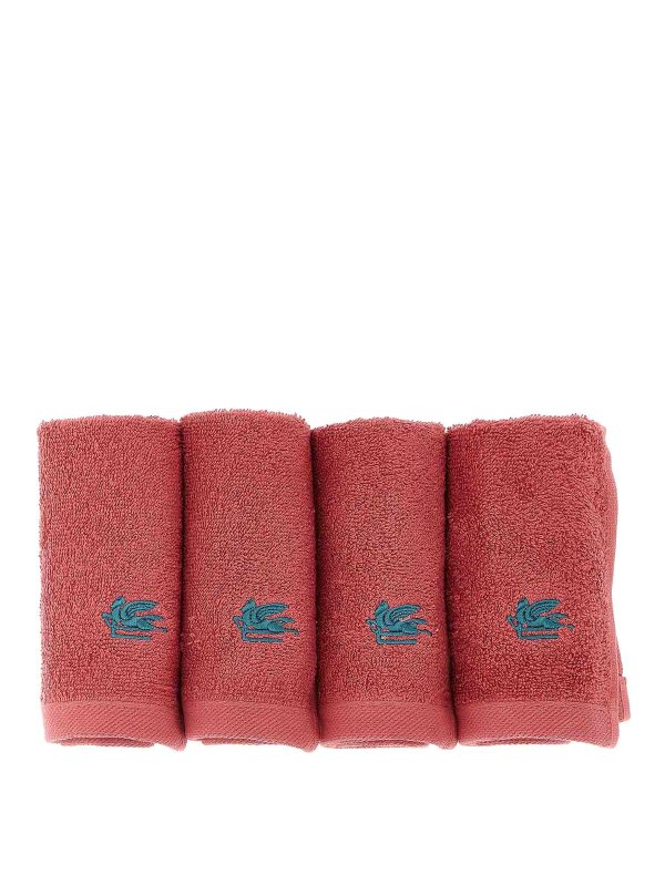 ETRO: blankets & throws online - Set Of 4 Washbasins +  Basket