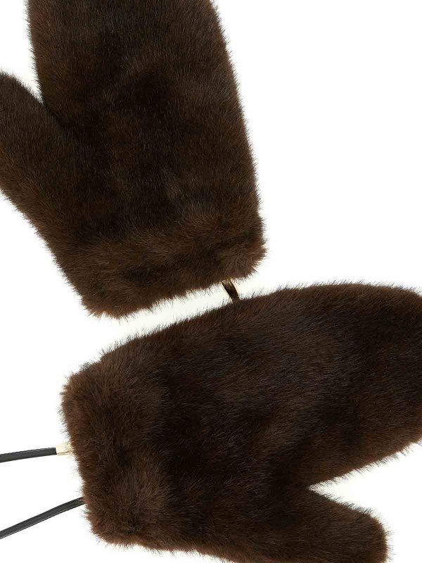 The Best Shops LOU ANDREA: Guantes - Guantes - Marrón