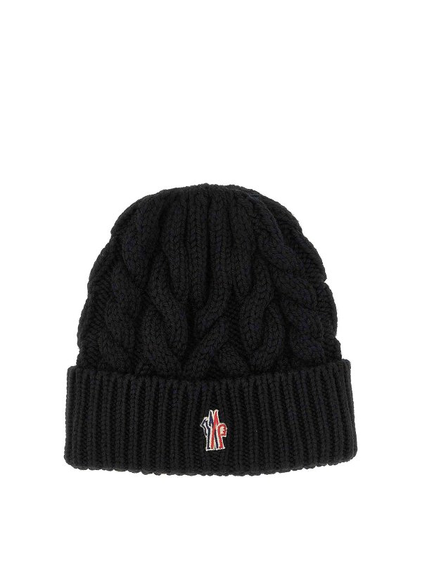 MONCLER: Gorros - Gorro - Negro
