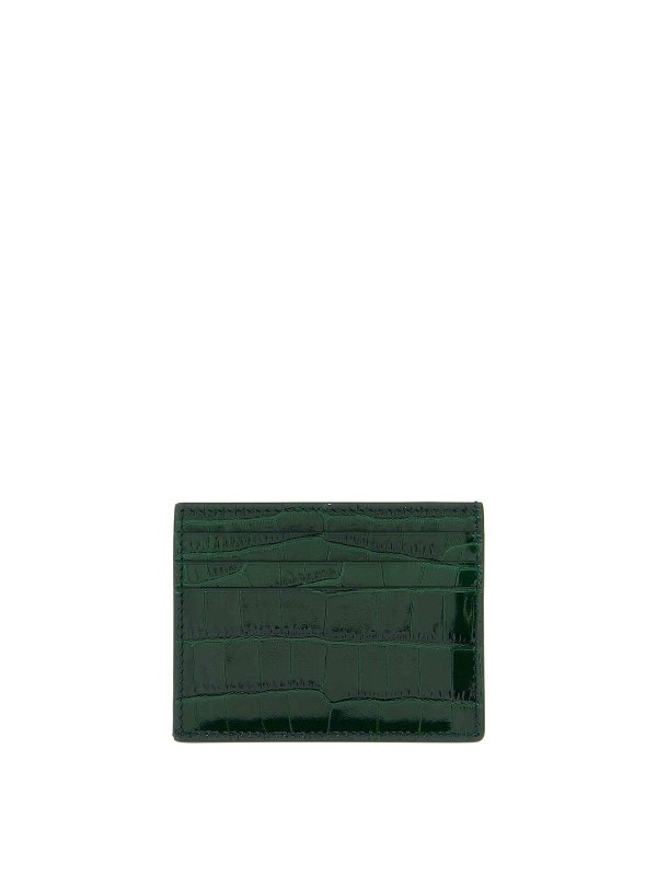 TOM FORD: wallets & purses online - Crocodile Leather Card Holder