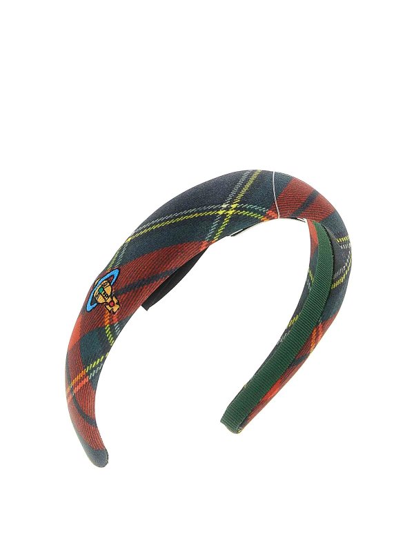 VIVIENNE WESTWOOD: Haaraccessoires online - Stirnband aus Seide