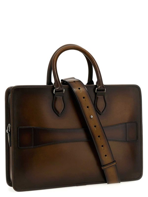 BERLUTI: Bolsos para el trabajo online - Bolso Para El Trabajo - Marrón