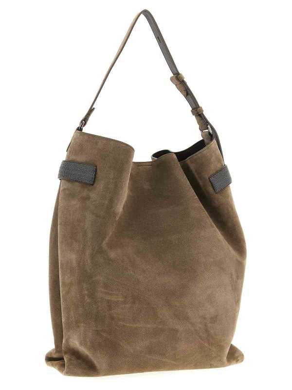 BRUNELLO CUCINELLI: Bolsos de hombro online - Bolsa De Hombro - Marrón