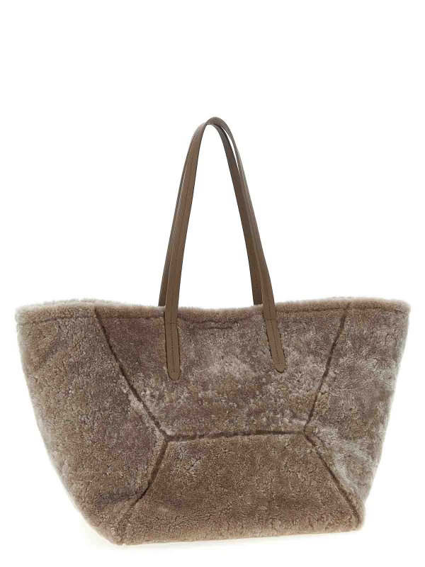 BRUNELLO CUCINELLI: Bolsos de hombro online - Bolsa De Hombro - Gris