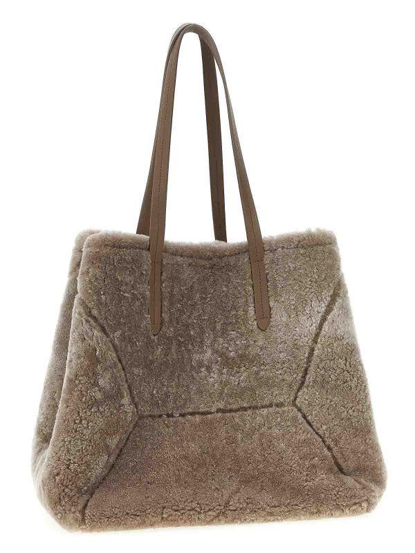 The Best Shops BRUNELLO CUCINELLI: Bolsos de hombro - Bolsa De Hombro - Gris