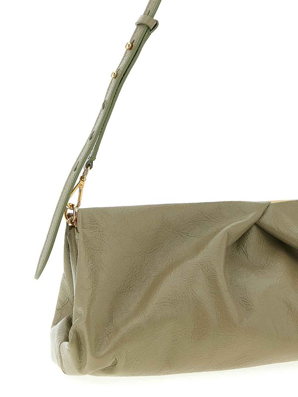 The Best Shops DRIES VAN NOTEN: Clutch - Pochette - Vert