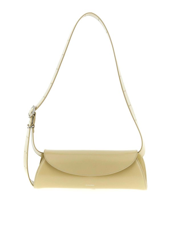 JIL SANDER: Bolsos de hombro - Bolsa De Hombro - Beis