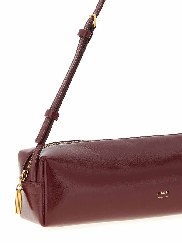 The Best Shops KHAITE: ショルダーバッグ - ショルダーバッグ - ダークレッド