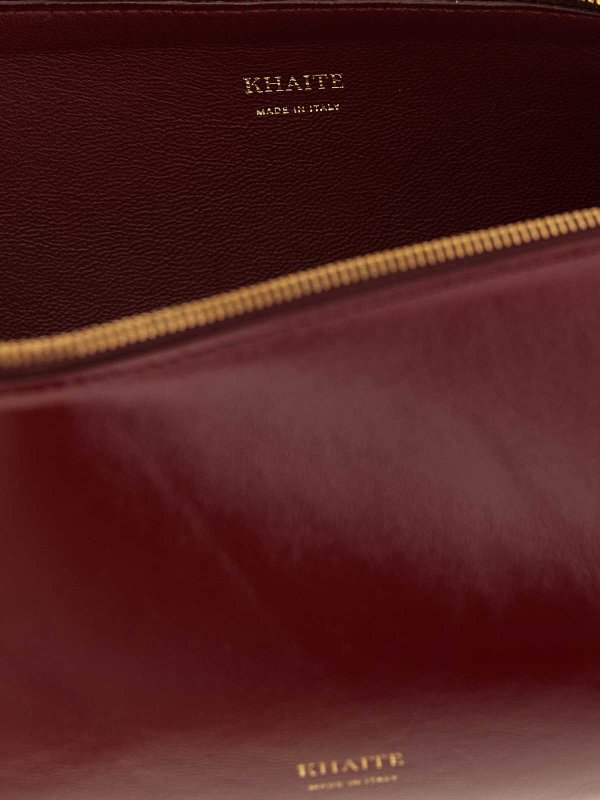 ショルダーバッグ - ダークレッド shop online: KHAITE