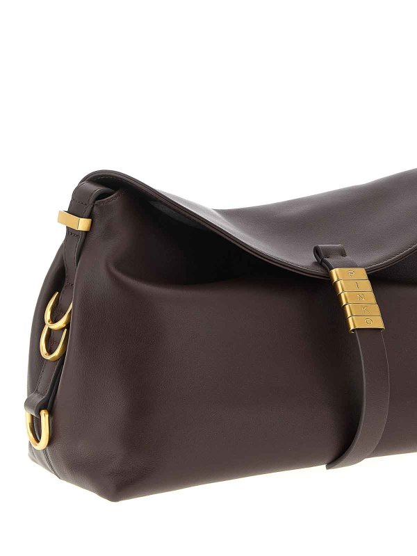 The Best Shops Pinko: Bolsos de hombro - Bolsa De Hombro - Rojo Oscuro