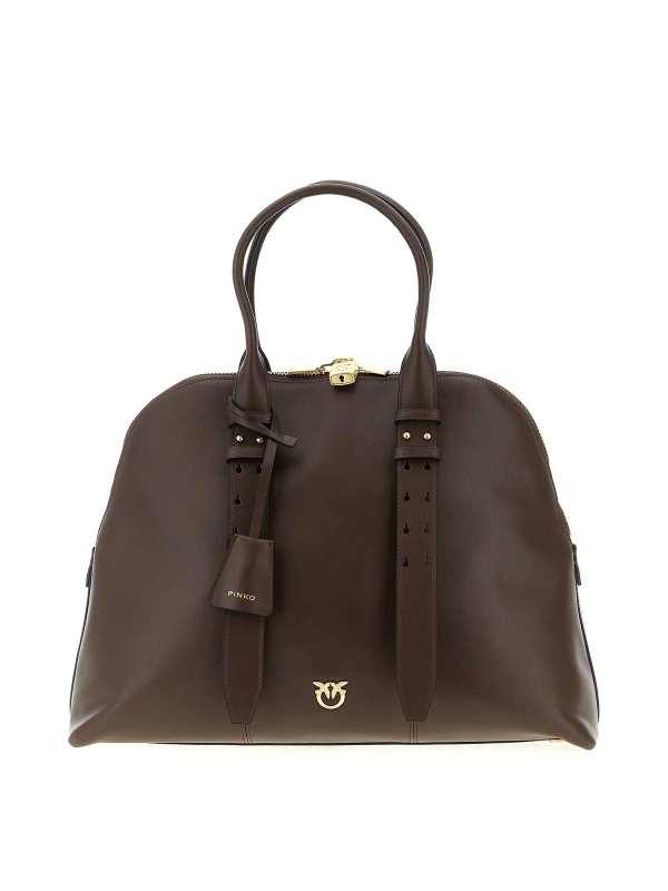 Pinko: Sacs à main - Sac Cabas - Marron