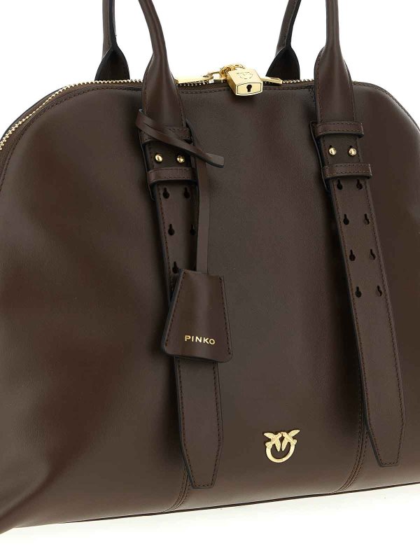 The Best Shops Pinko: Sacs à main - Sac Cabas - Marron