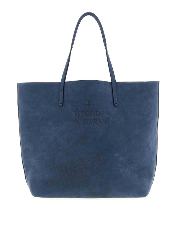 VIVIENNE WESTWOOD: Handtaschen - Shopper - Blau