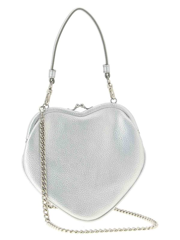 VIVIENNE WESTWOOD: totes bags online - Belle Heart Frame Purse Handbag