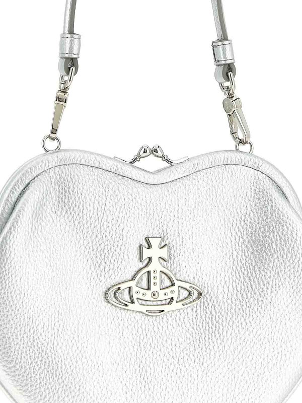 The Best Shops VIVIENNE WESTWOOD: totes bags - Belle Heart Frame Purse Handbag