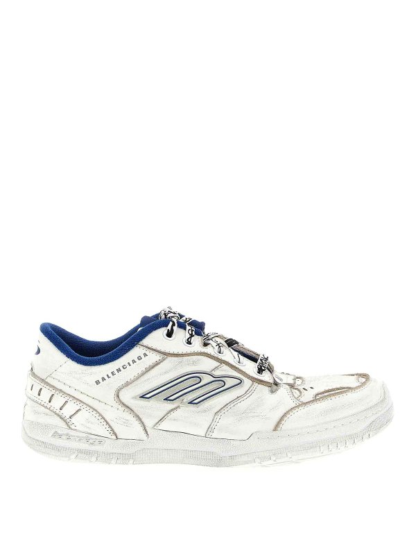 BALENCIAGA: trainers - Hamptons Worn-Out Sneakers