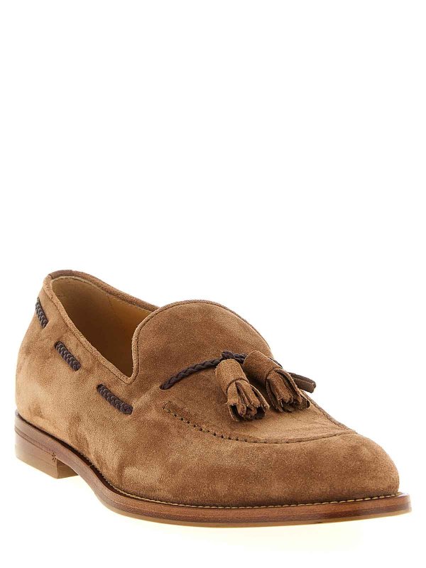 BRUNELLO CUCINELLI: Loafers & Slippers online - Suede Loafers