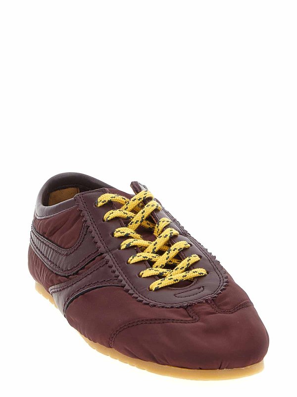 DRIES VAN NOTEN: Chaussures de sport online - Baskets - Rouge Brun
