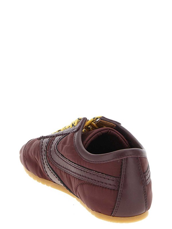 The Best Shops DRIES VAN NOTEN: Chaussures de sport - Baskets - Rouge Brun