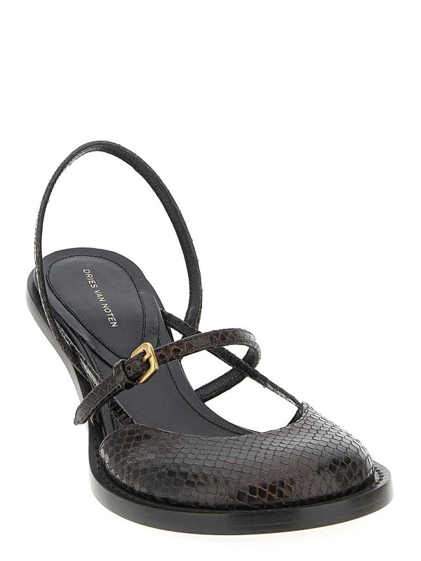 DRIES VAN NOTEN: Sandales online - Sandales - Marron