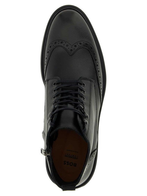 Calev_Halb Combat Boots shop online: Hugo Boss