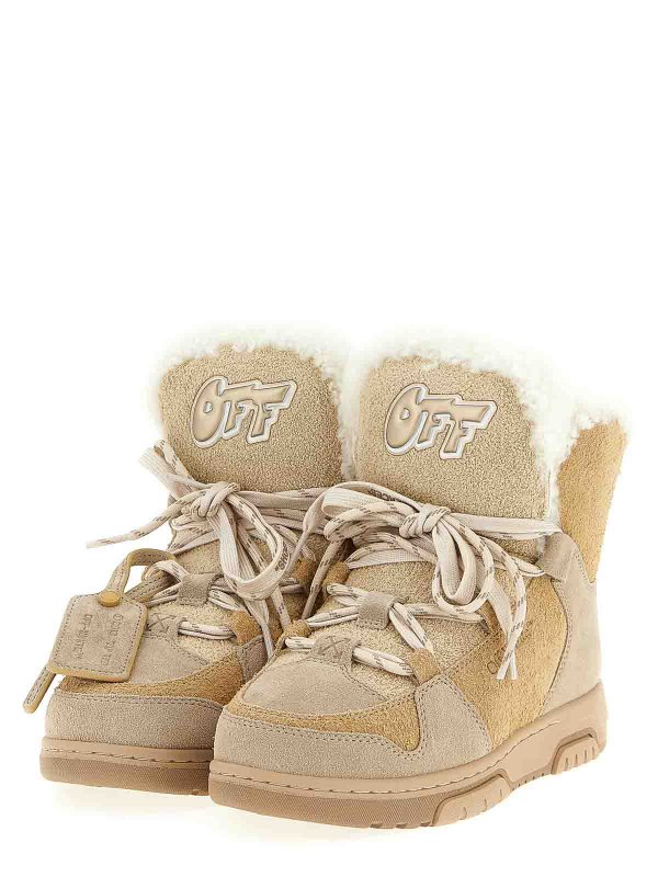 OFF-WHITE: Bottines online - Bottines - Beige