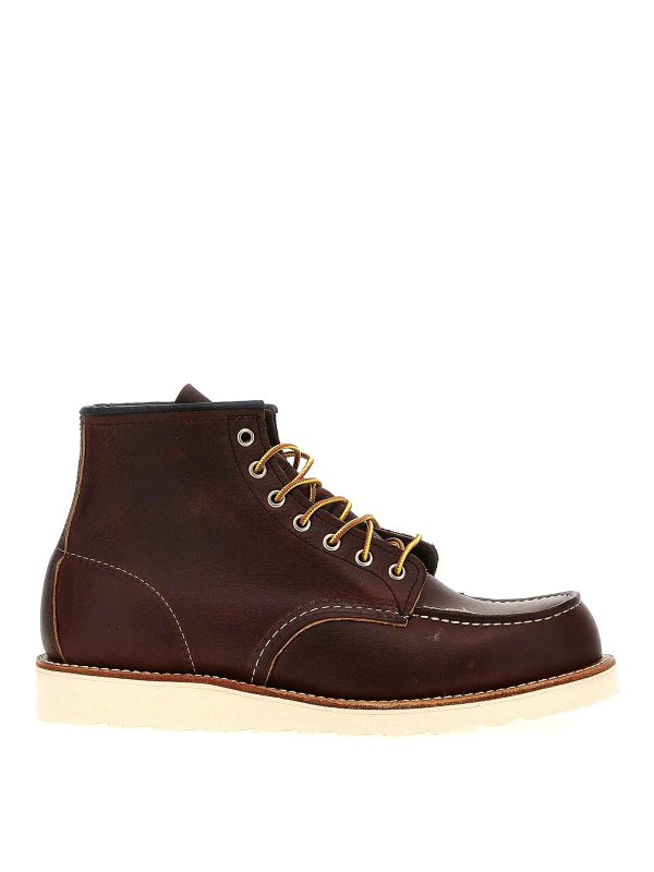 RED WING SHOES: Bottines - Bottines - Marron